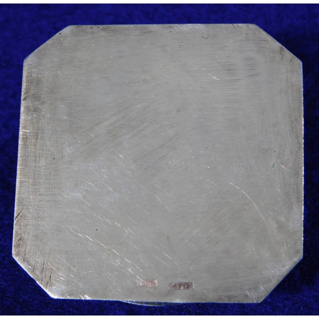 Metal Antique Early 20th Century Sterling Silver Miniature Art Sculpture Dollhouse Figurine For Sale - Image 7 of 9