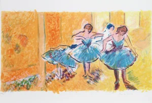 Wayne Ensrud, Rehearsal, Lithograph
