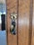 Antique Armoire / Wardrobe English Oak With Beveled Mirror Doors For Sale - Image 17 of 18