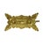 French Baroque Style Gilt Brass Table Mirror, 1950s For Sale - Image 16 of 17