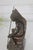 Metal Antique Jennings Brothers Native American War Chief Bronze-Clad Sculpture J.b. 2245 For Sale - Image 7 of 14