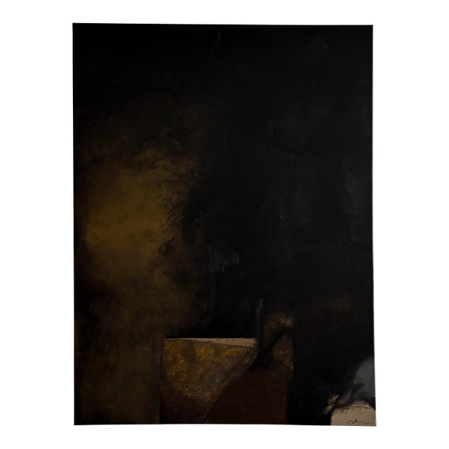 “The Enigma” Original Abstract Painting by Joe Turner For Sale