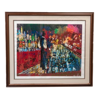 Late 20th Century Chicago Key Club Bar by LeRoy Neiman 193/475 For Sale