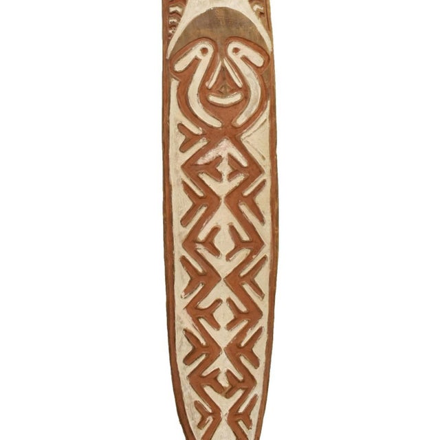 An Oceanic "Gope" Papuan ancestral spirit board, 20th century, collected from the Gulf Province, Papua, New Guinea, Kerewa...