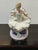 Lladró Sitting Ballerina in Plush Blue Chair From the Tribute to the Ballerina Collection Porcelain Figurine, Signed For Sale In San Francisco - Image 6 of 12
