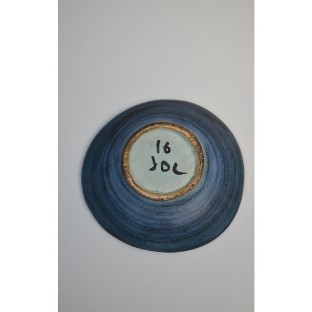 Small Ceramic Dish by Jean de Lespinasse, France, 1950s For Sale - Image 8 of 9