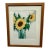 Sally Baker Sunflowers in Vase I/P Artwork, Signed For Sale