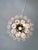Mid-Century Modern Contemporary Bronzed Chandelier With “Poliedri” Murano Glass in Venini Style For Sale - Image 3 of 6