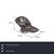 The Leolux Parabolica is a true design statement, instantly catching the eye with its curved silhouette. The gray leather...