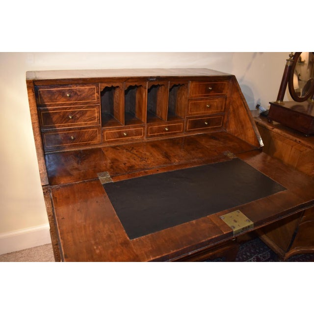 Chippendale English Chippendale Walnut Slide Front Desk For Sale - Image 3 of 8