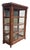 Antique Biedermeier Vitrine in Walnut Veneer, 1830s For Sale