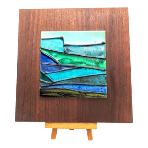 1960s Pilkington Abstract Tile Art