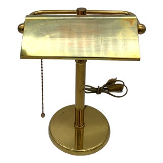Brass Table Lamp, Italy, 1970s For Sale