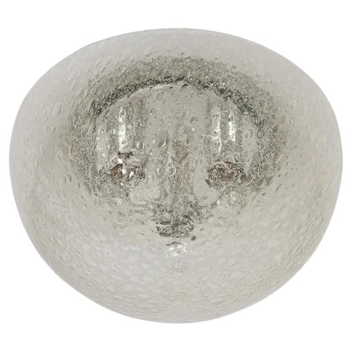 Bubble Flush Mount Light attributed to Doria, Germany, 1970s For Sale