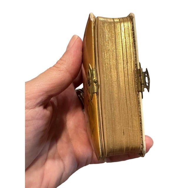 Antique Celluloid French Prayer Book For Sale - Image 9 of 10