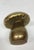 MCM Danish Brass Mushroom Art Objet Paperweight Decor For Sale - Image 9 of 12