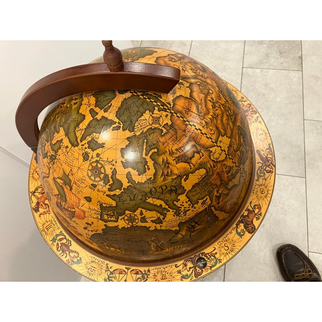 1980s Globe Drinks Bar For Sale - Image 9 of 12