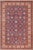 Bohemian Super Kazak Blue/Beige Wool Rug - 9'1'' X 12'7'' For Sale - Image 10 of 10