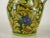 Mediterranean Antique Italian Faience Pitcher Polychrome Green Hand Painted Decorated Botanical Vines Bird Motif Old World For Sale - Image 3 of 12
