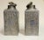 Pair 1890, Antique Pewter Tea Canister, Embossed With Heraldry, Germany Beautiful pair of antique German, pewter tea...
