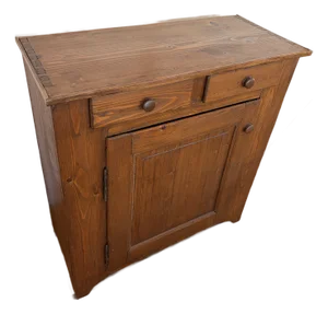 Antique Pine Jelly Cupboard