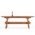 1960s French Oak and Stone Dining Table, C. 1960. For Sale - Image 5 of 7
