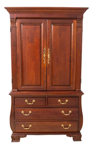 Pennsylvania House Cherry Fitted Interior Bedroom Armoire
