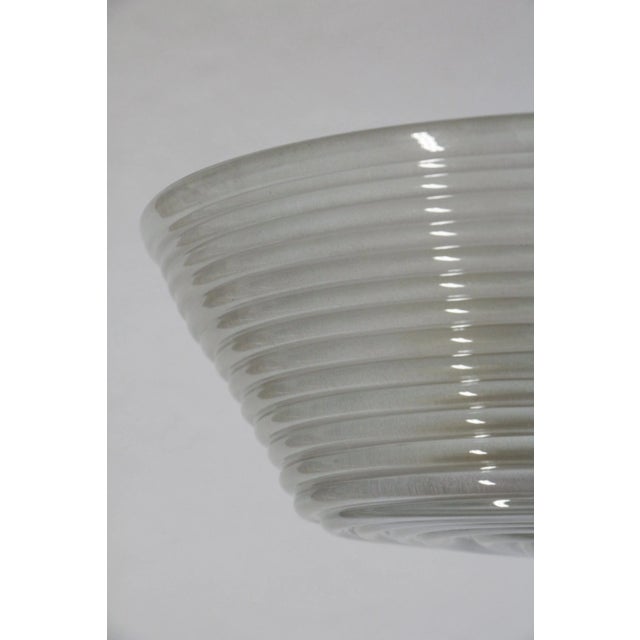 1940s Italian Art Deco Murano Glass Pendant Lamp from Barovier Toso, 1940s For Sale - Image 5 of 17