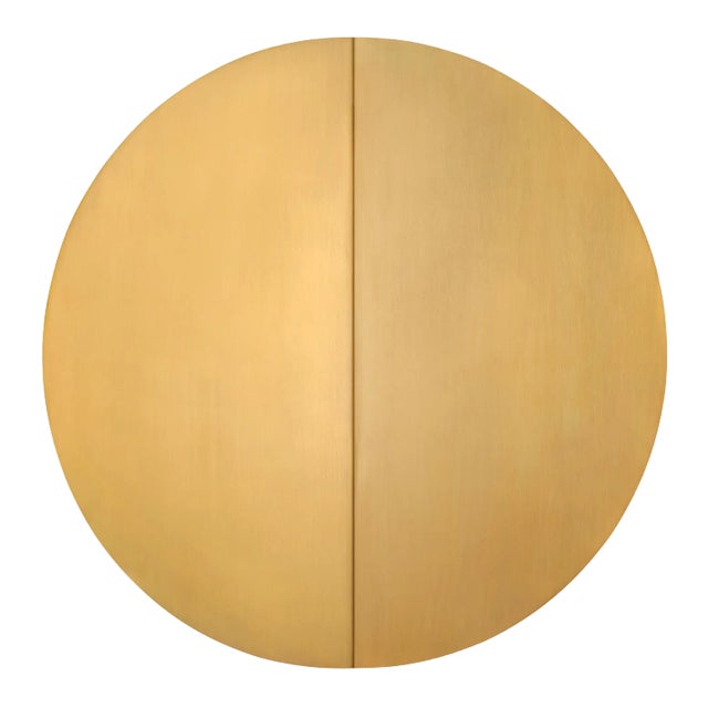 Kate Spade by Visual Comfort Studio Dottie Sconce, Burnished Brass, Large For Sale