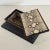 Traditional Vintage Traditional Wood Box With Gold Detail and Faux Snake-Skin Lining For Sale - Image 3 of 6