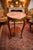 1840 French Louis XVI Brown Mahogany Wood Marble Side Table - 1 Pc For Sale - Image 6 of 10