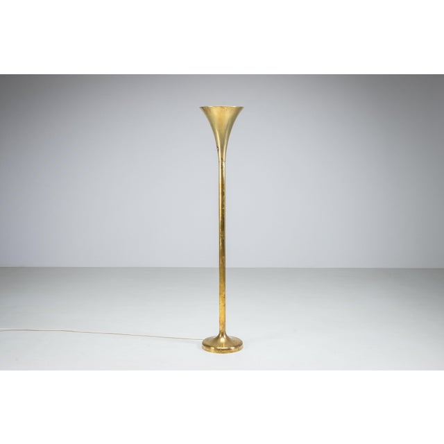 Brass Luminator Floor Lamp by Marcello Piacentini, 1950s For Sale - Image 4 of 12