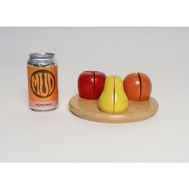 Creative Playthings Vintage Creative Playthings Wooden Fruit Puzzle / Instructional Toy For Sale - Image 4 of 12