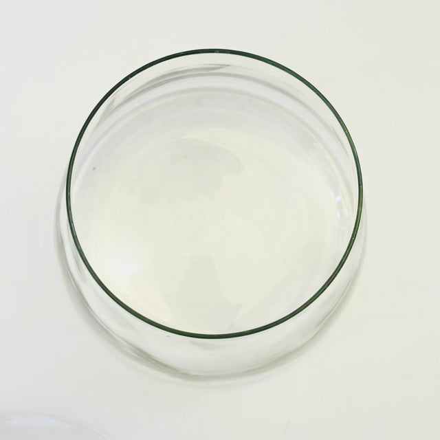 Glass Vintage Glass Mushroom Canister For Sale - Image 7 of 7