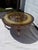 19th Century Round French Hand Painted Gilt Coffee Table with Glass Top For Sale In Chicago - Image 6 of 13