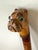 American American Folk Art Carved Bulldog Dog Cane For Sale - Image 3 of 9