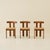 Mid-Century Modern Luigi Vaghi Dining Chairs in Walnut, Set of 6, Italy 1960s For Sale - Image 3 of 12