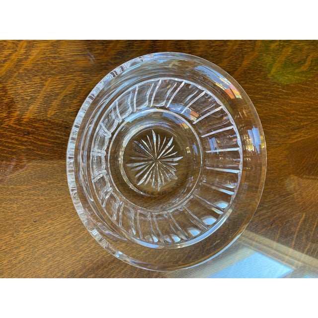 Waterford Crystal Grafton Street Pattern. Small fleabite on the edge as shown in the last picture with the black...