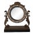 1990s Maitland Smith Seashell & Metal Vanity Mantel Mirror For Sale