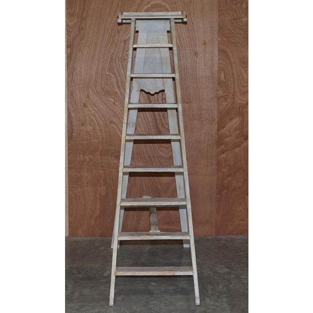 French Library Step Ladder, 1920s For Sale - Image 3 of 18