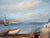 Michel Pabois, Two Breton Boats at the Water's Edge, Original Oil on Canvas For Sale - Image 5 of 9