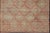 Textile Colorful Vintage Turkish Embroidered Flat-Weave in Diamond Design in Orange 5'11" X 7'6" For Sale - Image 7 of 11