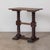 1940s French Wood and Copper Side Table by Charles Dudouyt For Sale