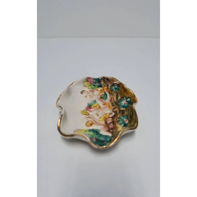 Late 20th Century Italian Jewelry Dish With Classical Roman Male Relief Scene For Sale - Image 5 of 10