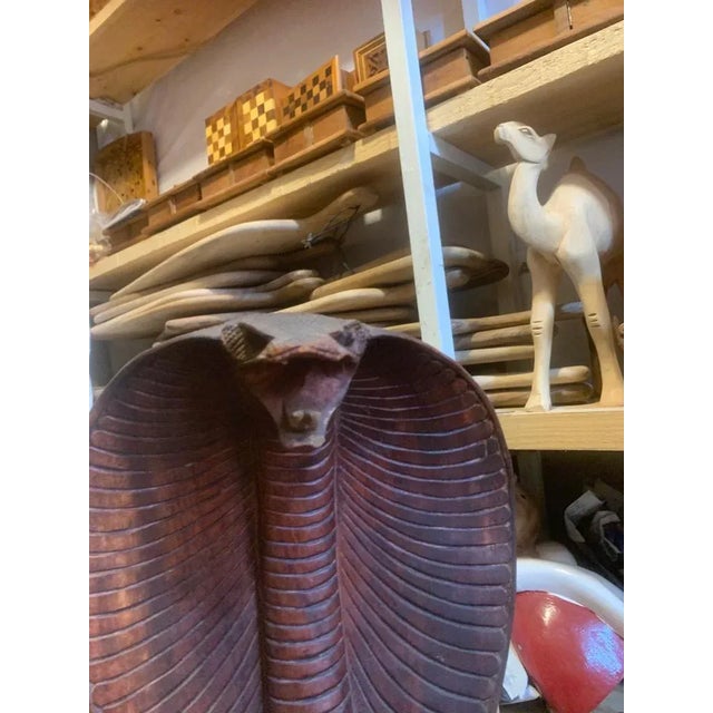 2020s Handmade Moroccan Cobra Snake Decor For Sale - Image 5 of 10