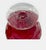 1970s Vintage Seneca Glass Driftwood Casual Pattern 3” Ruby Red Champagne Coupes Tall Footed Sherbets - A Pair For Sale - Image 5 of 12