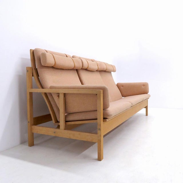 Mid-Century Modern Børge Mogensen Model #2253 Three-Seat Sofa, 1960 For Sale - Image 3 of 10