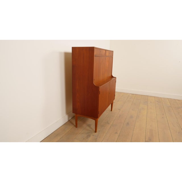 Vintage Teak Bar Cabinet by H. P. Hansen, 1960s For Sale - Image 6 of 18