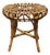 Bamboo and Rattan Circular Stool attributed to Franco Albini, Italy, 1960s For Sale