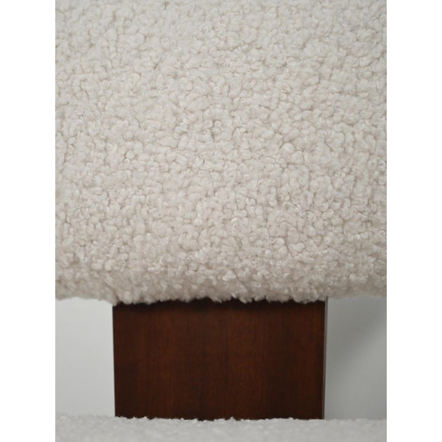 Scandinavian Bouclé Wool Chairs, 1960s, Set of 4 For Sale - Image 6 of 10